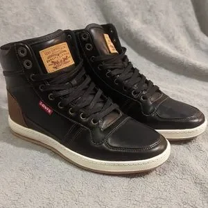 Levi's Shoes Levis 5883741a Stanton Burnished Bt Black Tan